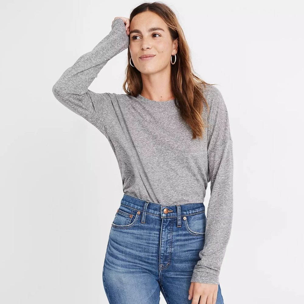 Madewell Rivet & Thread Ex-Boyfriend Tee Small